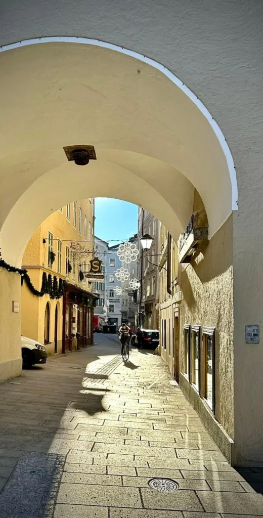 Alleyway in Salzburg, Austria