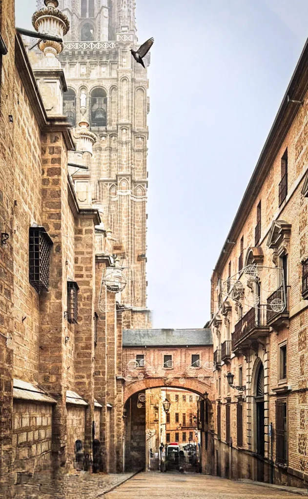 Street scene in Toledo, Spain